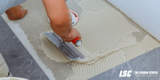 Tiling on Calcium Sulfate Screed