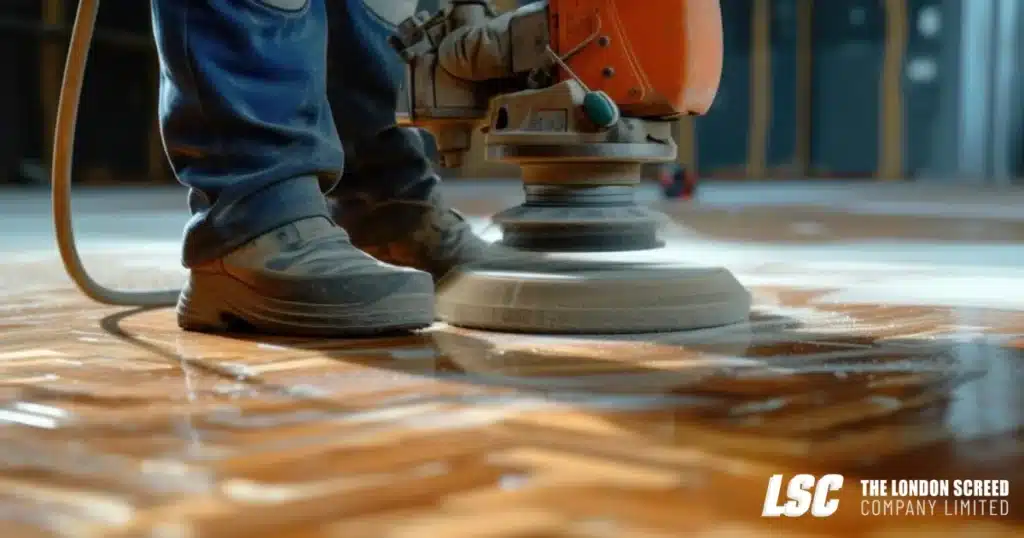 liquid screed be used with underfloor heating