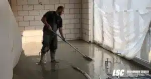 liquid screed be used with underfloor heating