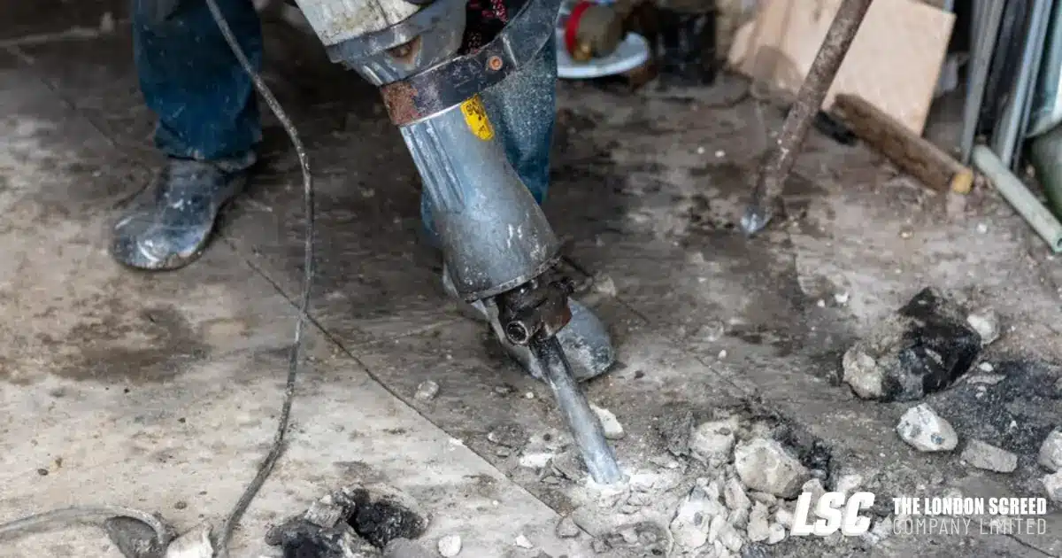 Screeding Drying Time