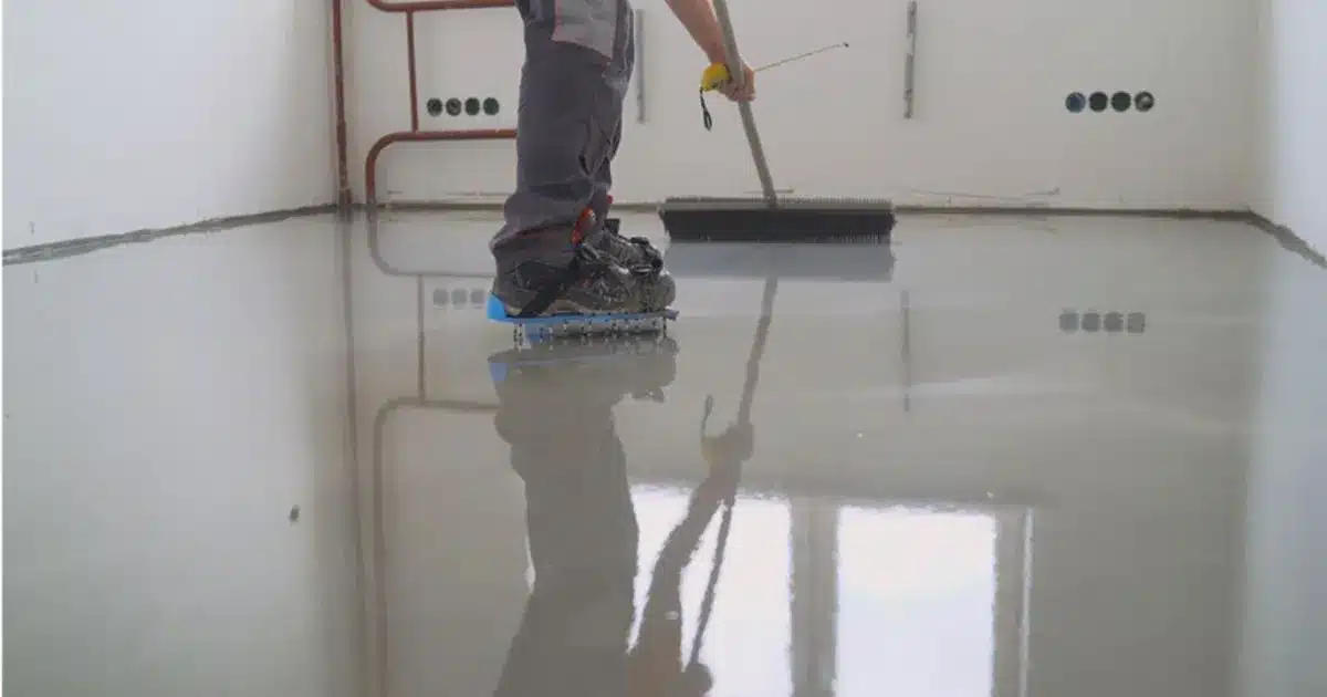 Screed and Self Leveling