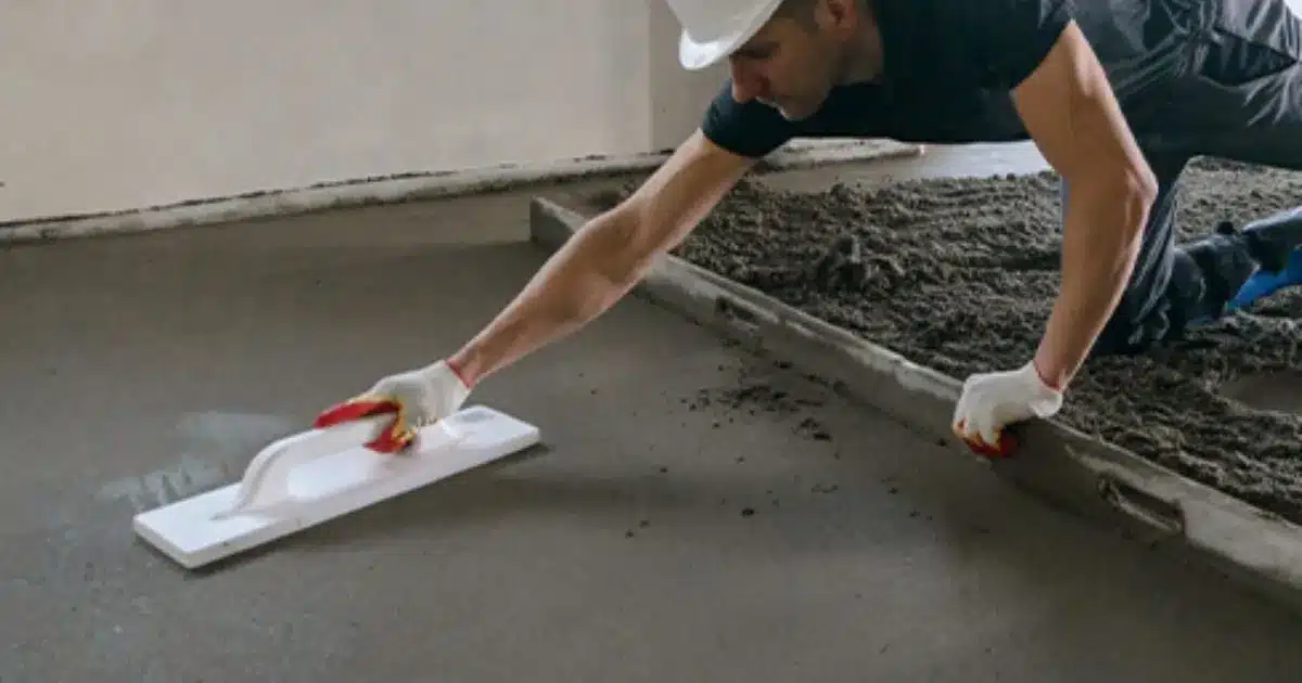 Screed and Self Leveling